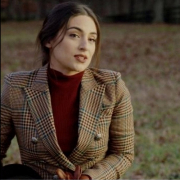 Veronica Beard Miller Plaid Wool Dickey Jacket Blazer Size 10 Celebrity - Picture 3 of 16